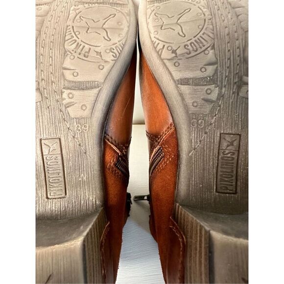 Pikolinos women’s brown leather ankle boots size 39.   #S-1537 - Picture 8 of 8